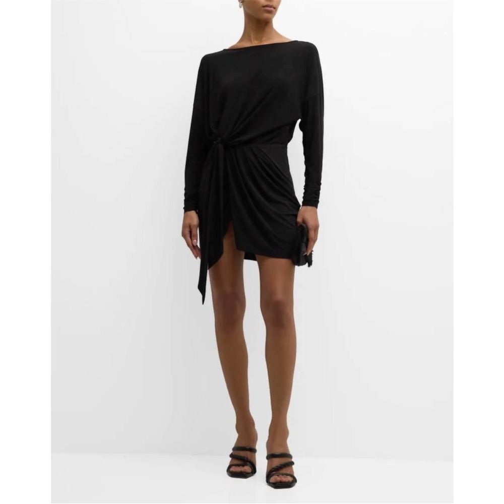 Ramy Brook Black Long Sleeve Dress
